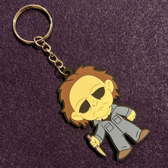 Michael Myers Bead Pen and Keychain - Picture 3 of 5